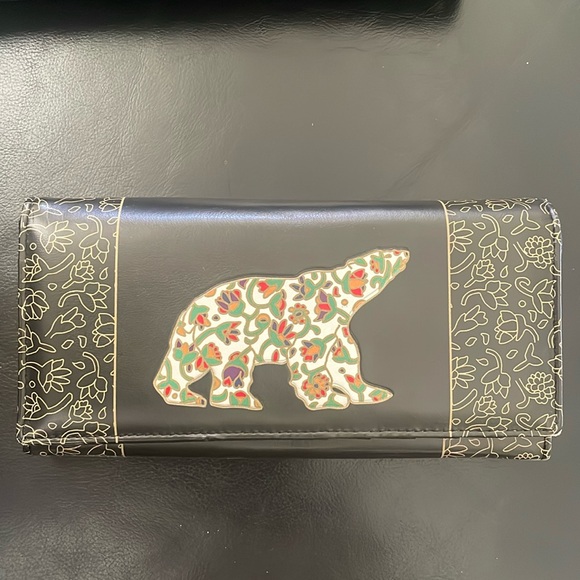 🖤Spring Bear Wallet by Dawn Oman - Picture 1 of 8